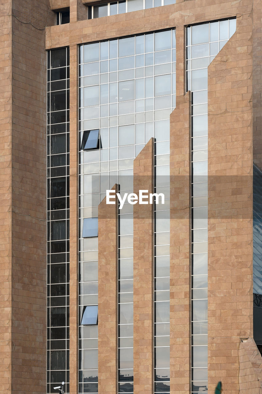 low angle view of modern building