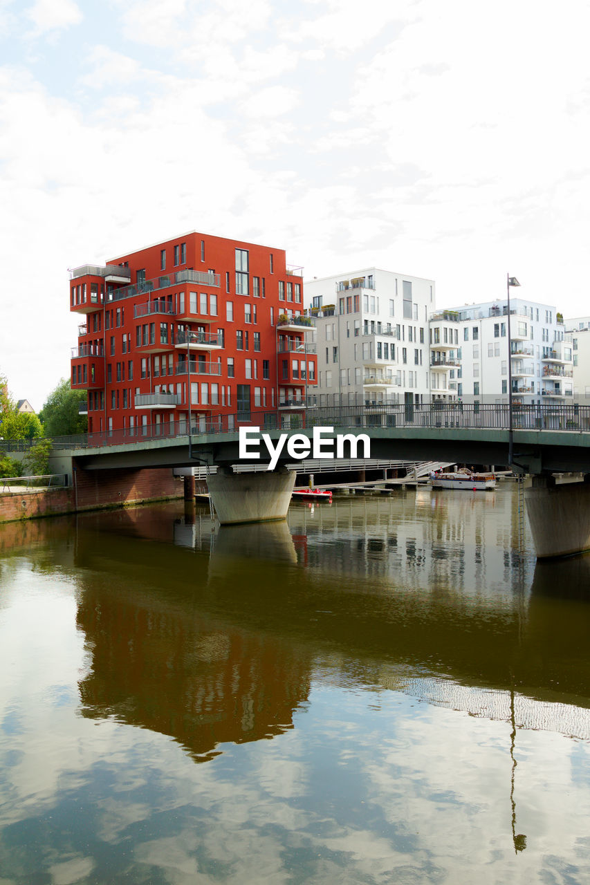 VIEW OF BRIDGE OVER RIVER