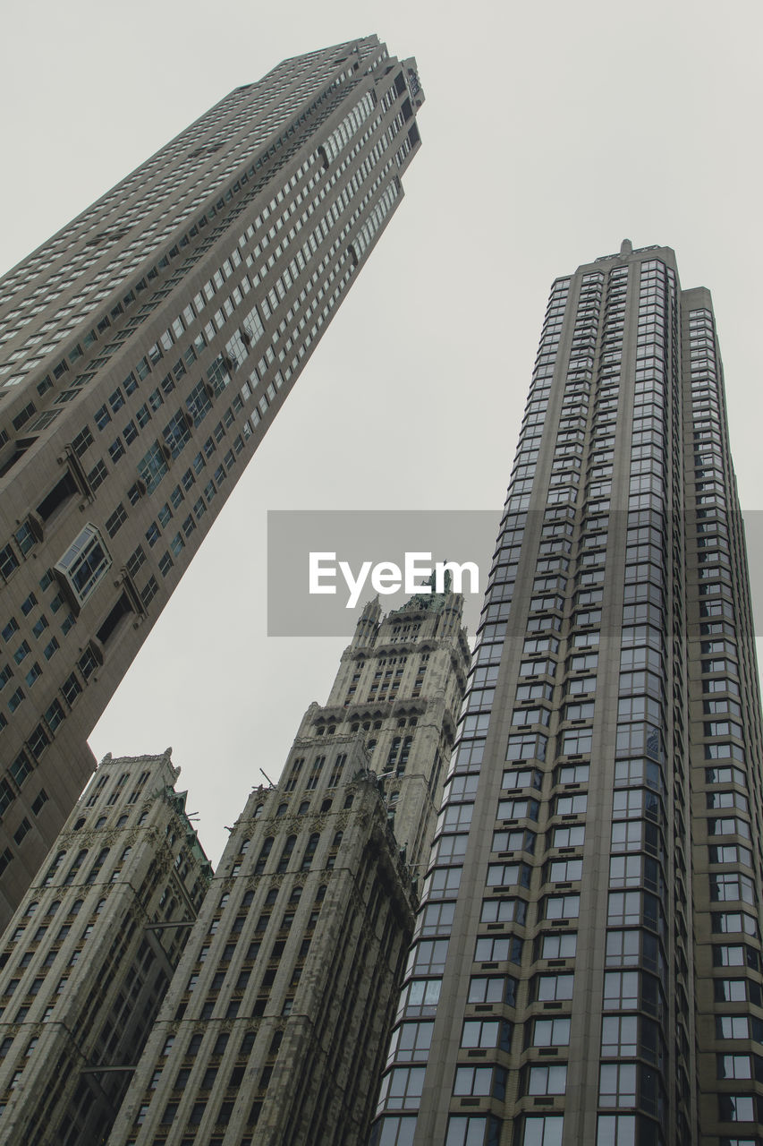 LOW ANGLE VIEW OF OFFICE BUILDINGS