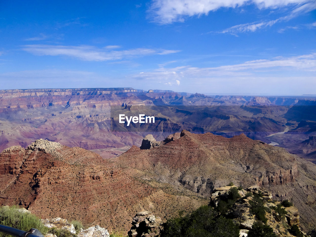 Photo of the wonderful landscape in grand canyon national park on a sunny summer afternoon
