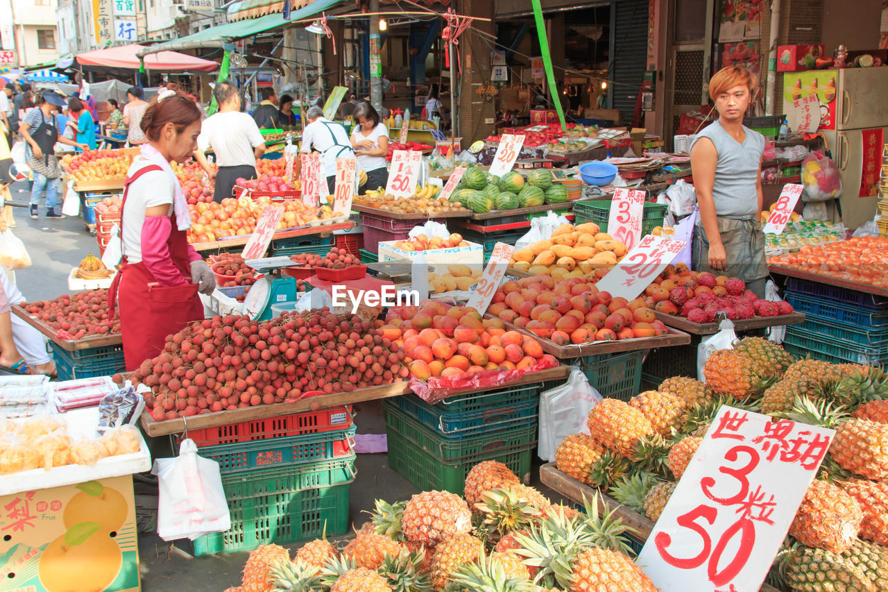 VIEW OF MARKET STALL FOR SALE