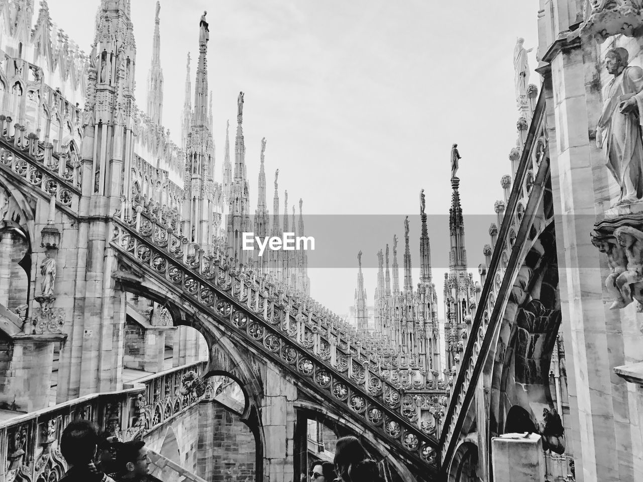 View of bridge in city