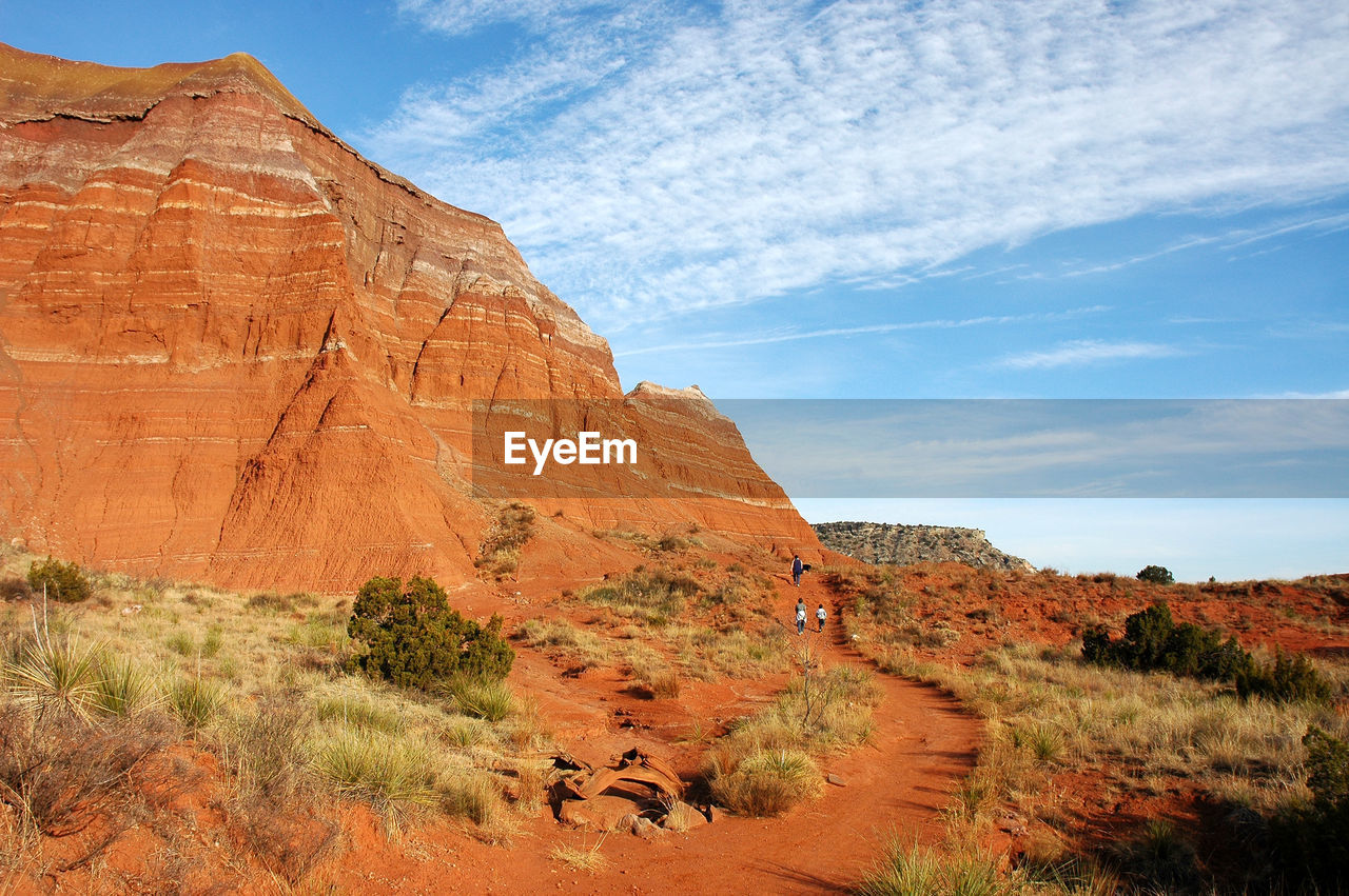 SCENIC VIEW OF ROCK FORMATION AGAINST SKY