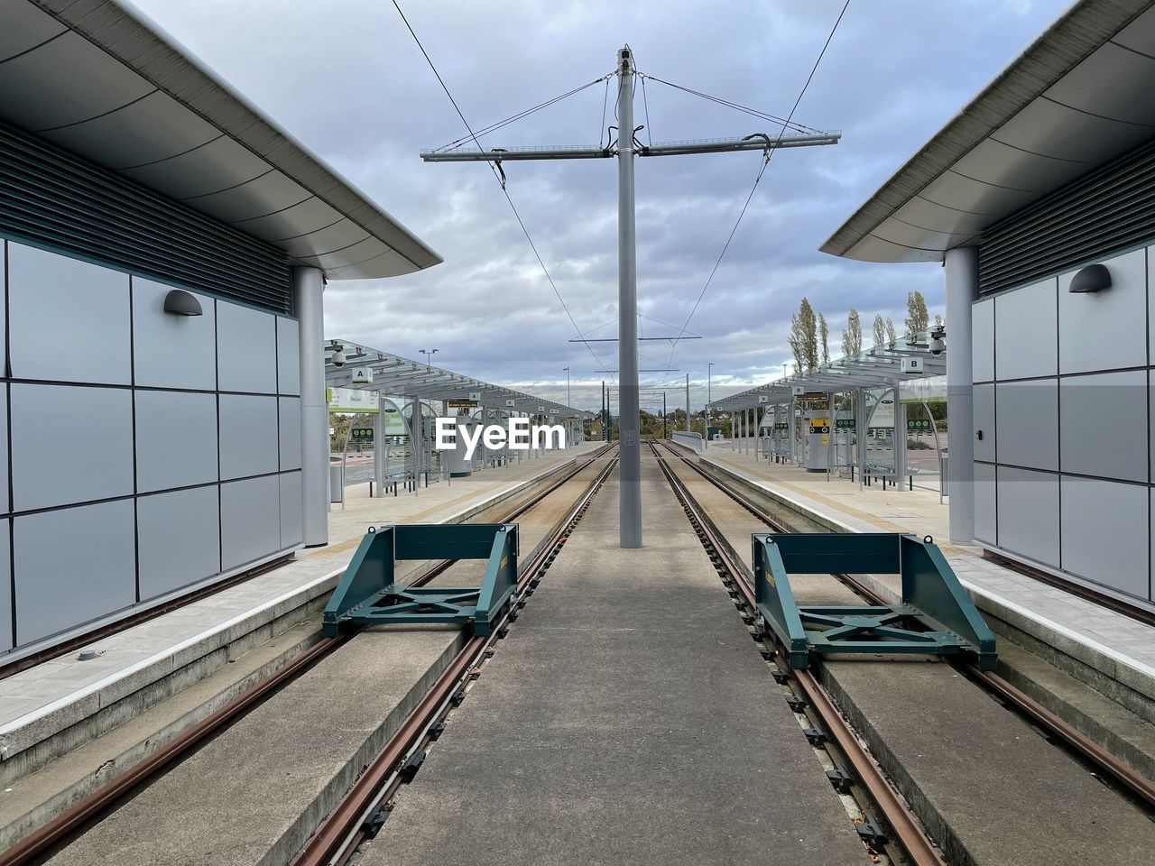 RAILROAD STATION PLATFORM