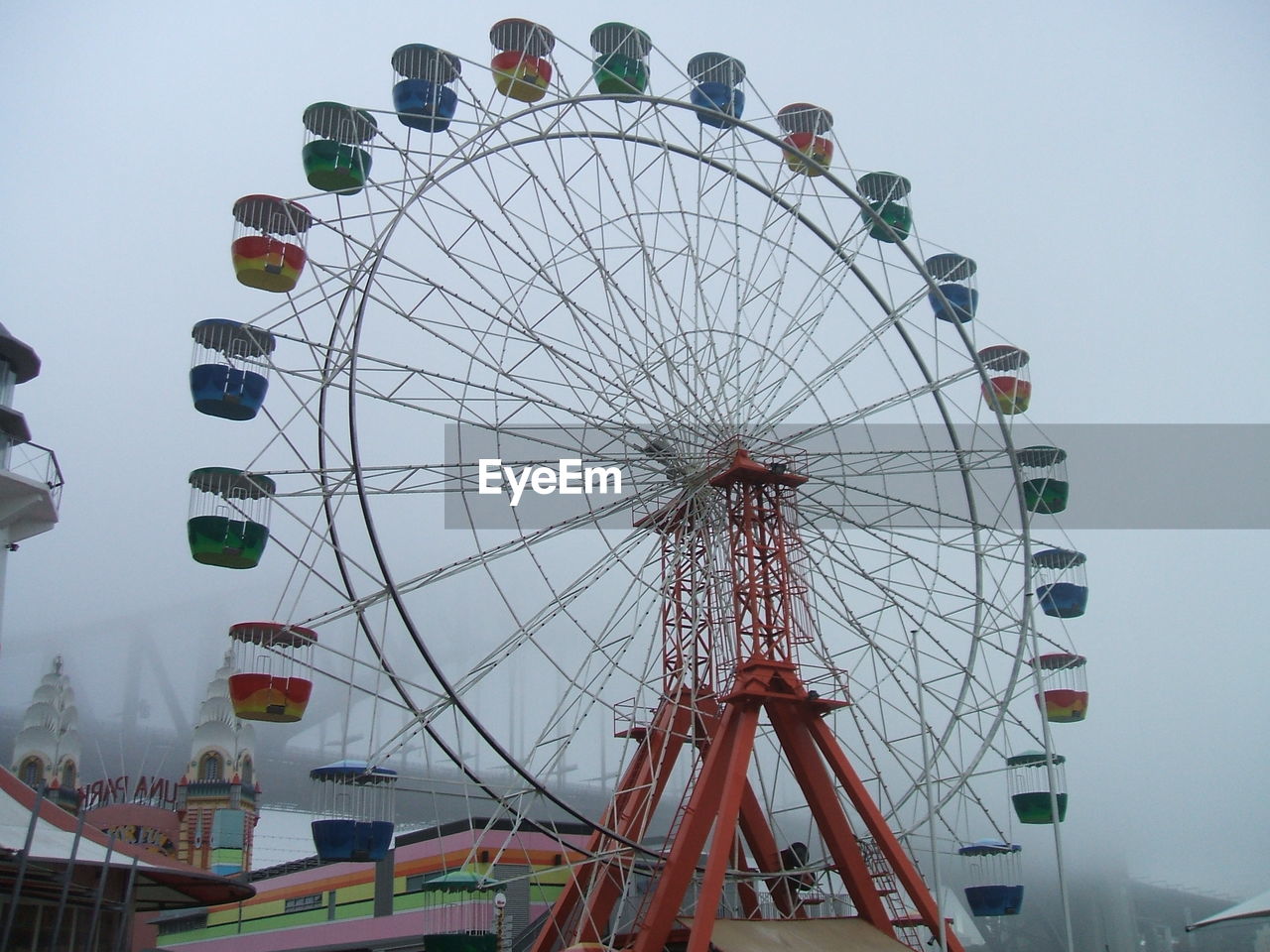 FERRIS WHEEL AGAINST SKY