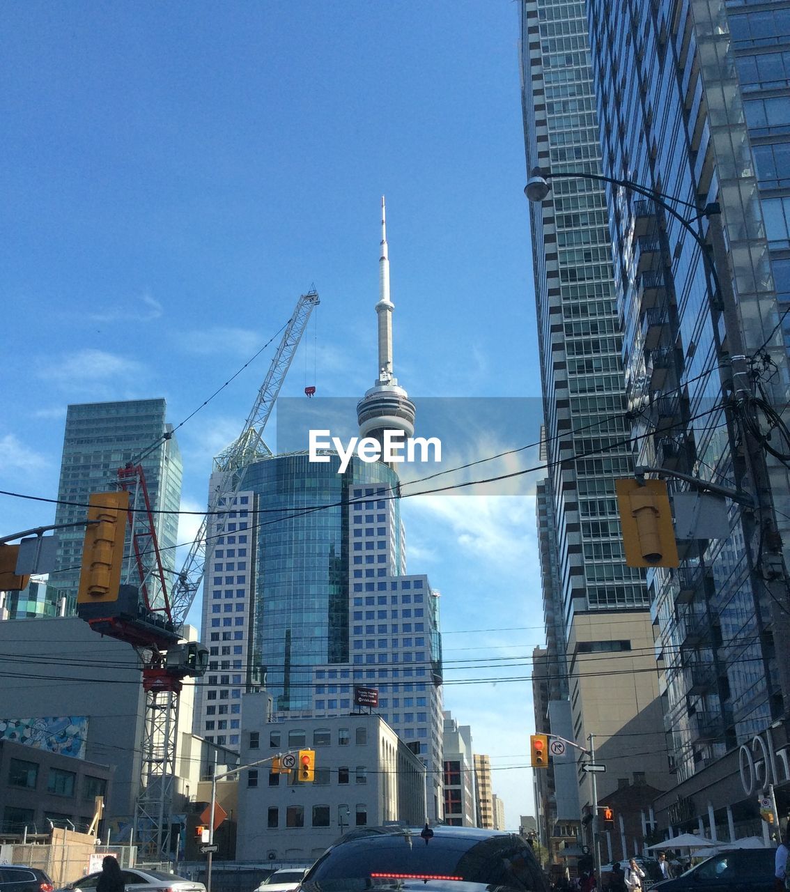 MODERN BUILDINGS AGAINST SKY