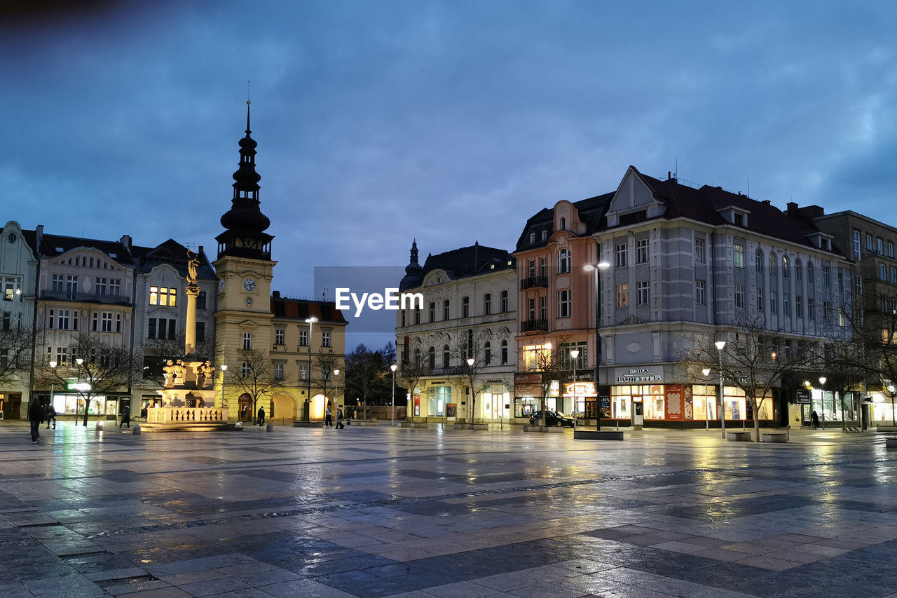 buildings in city