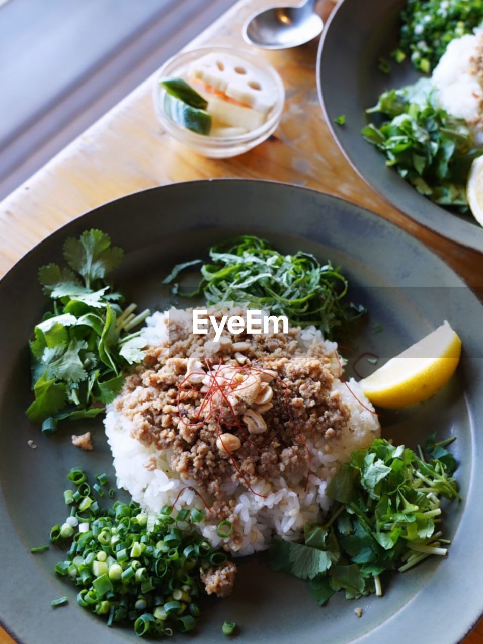 Close-up of food in plate