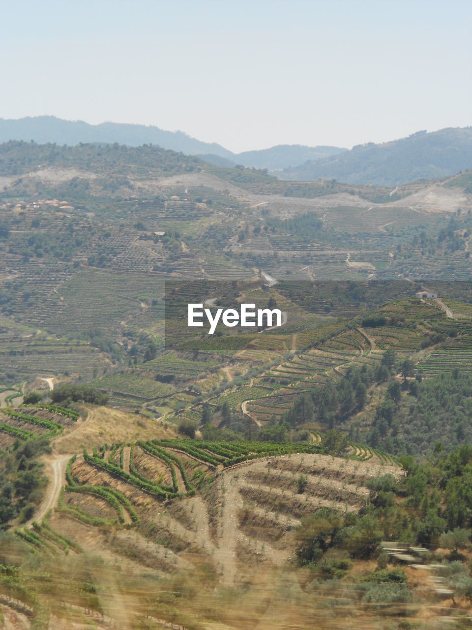 High angle view of landscape