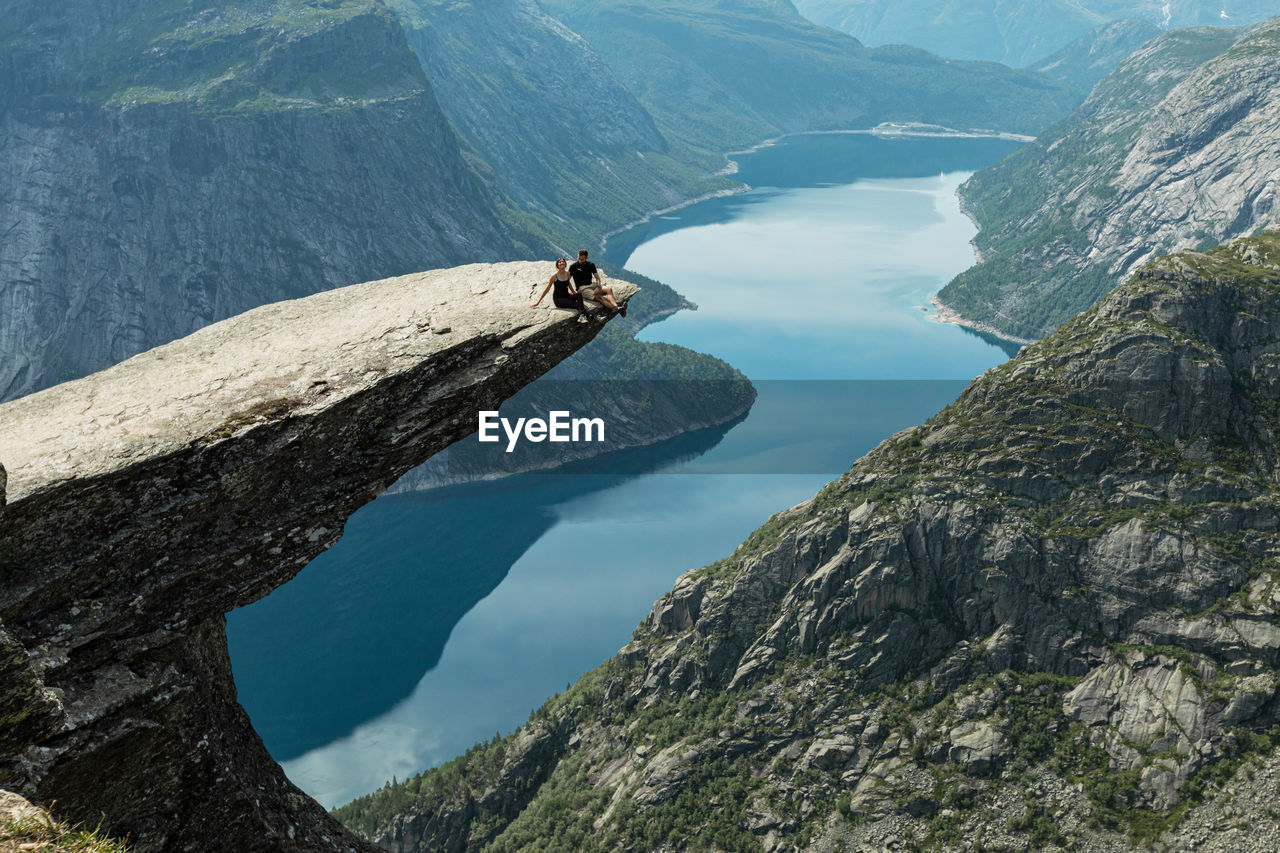 SCENIC VIEW OF MOUNTAINS AND ROCK