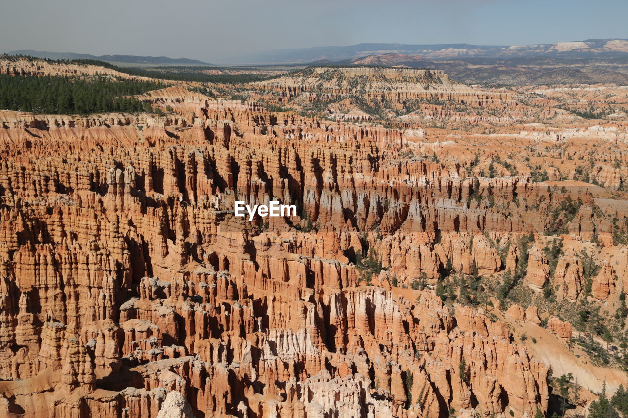 AERIAL VIEW OF ROCKS