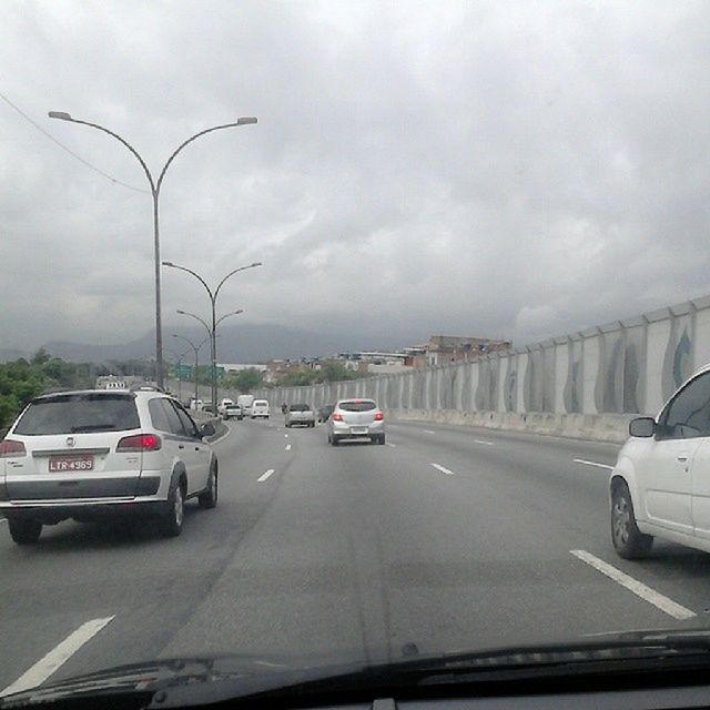 ROAD PASSING THROUGH CAR