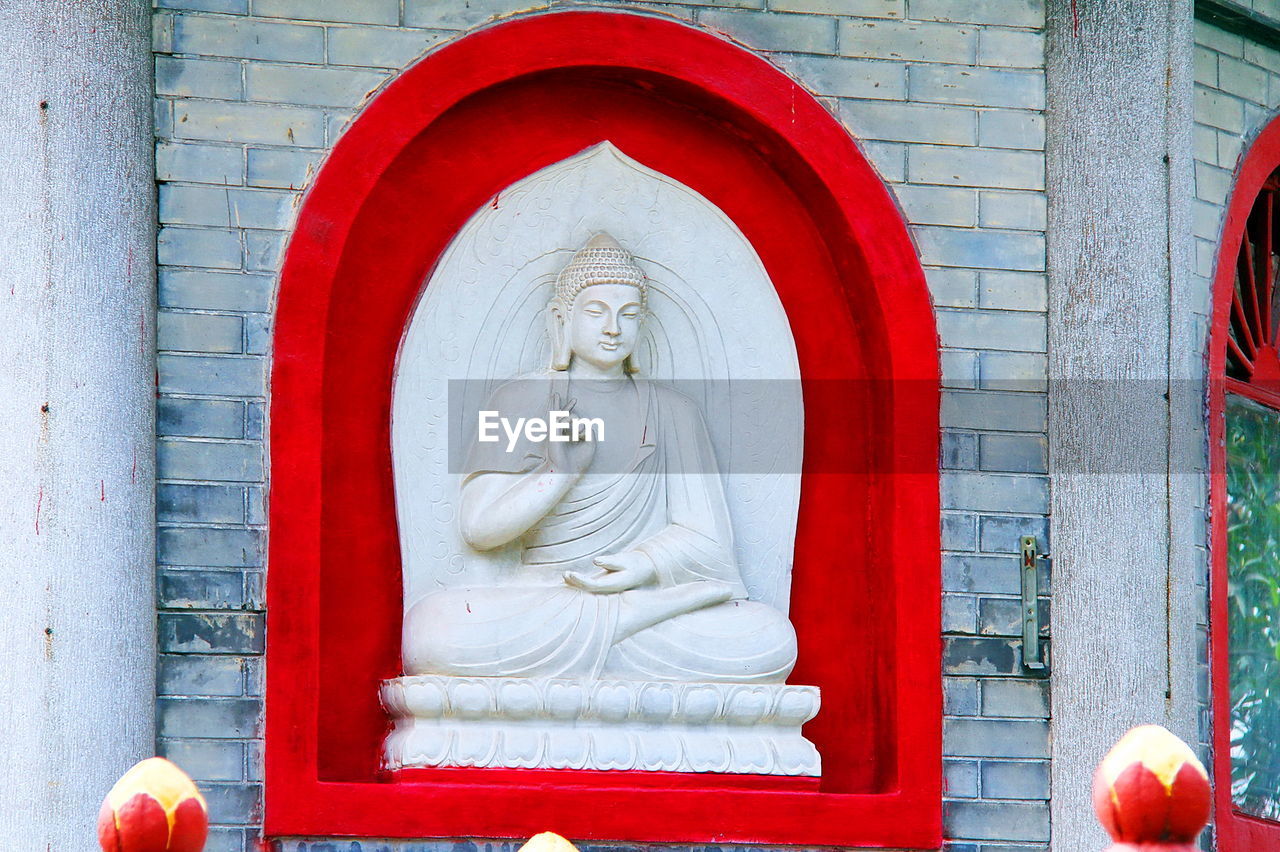 Close-up of statue