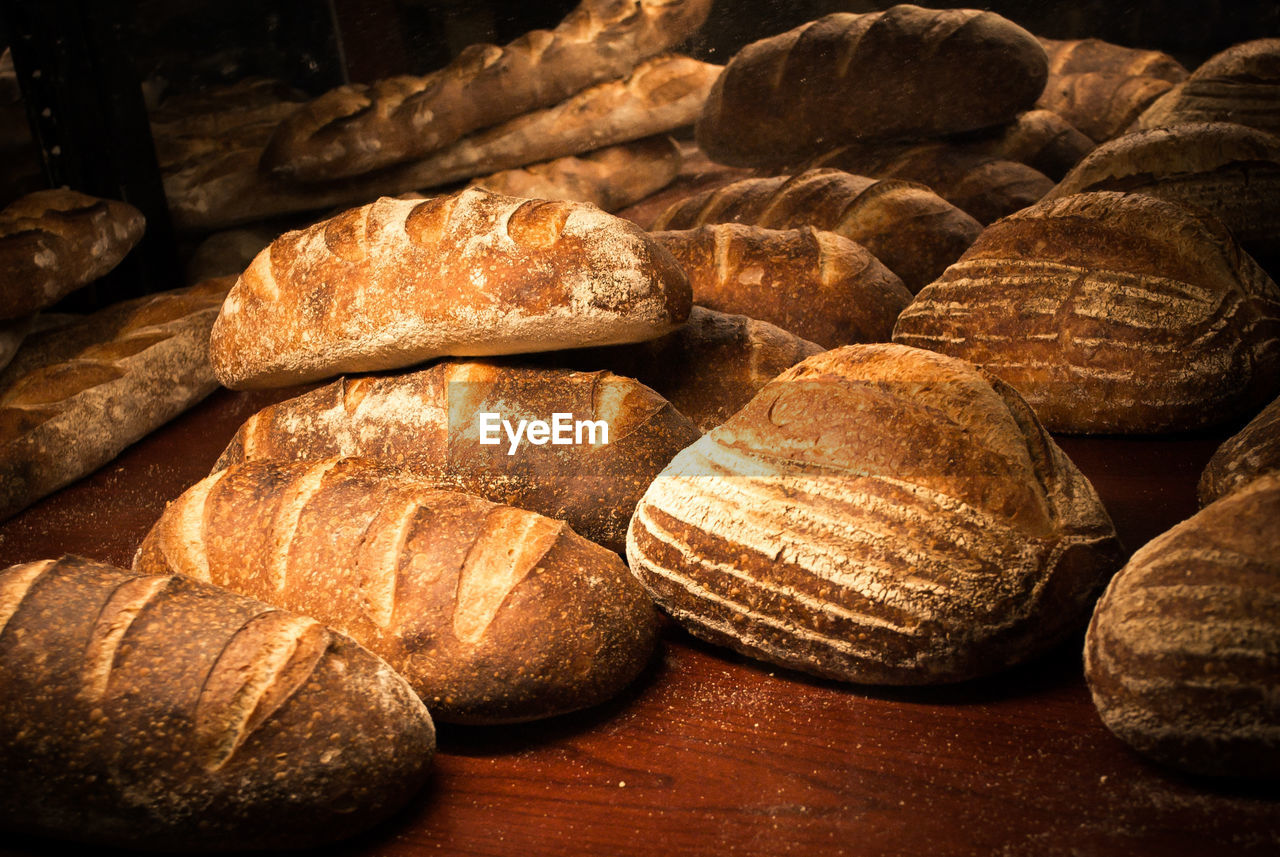 Close-up of bread