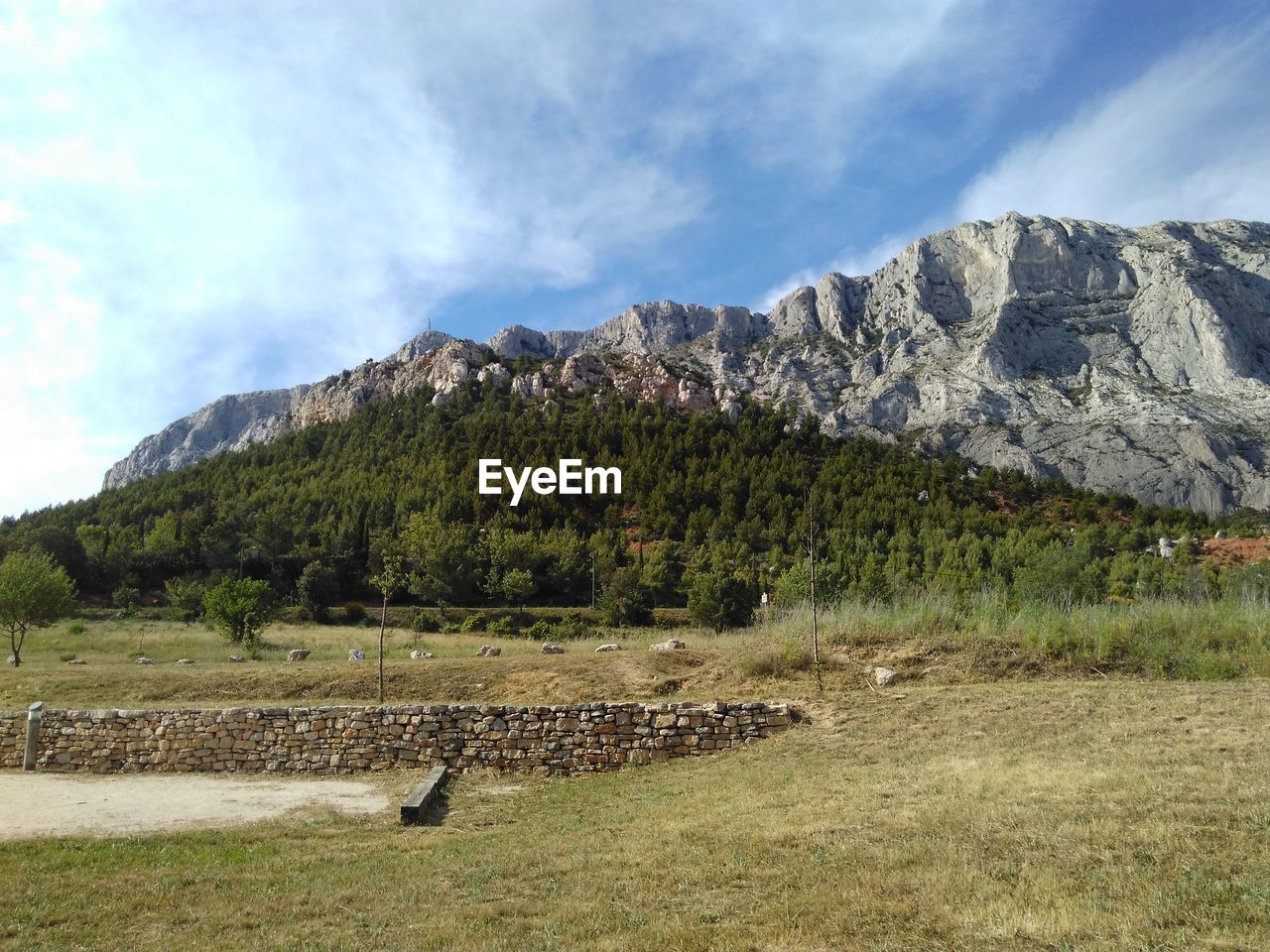 SCENIC VIEW OF MOUNTAINS AGAINST CLOUDY SKY