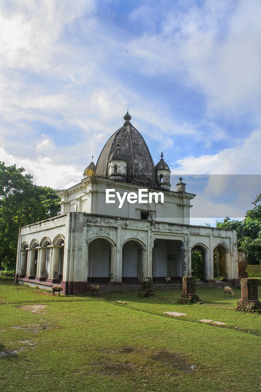 A temple in jessore, bangladesh. july 14, 2007.