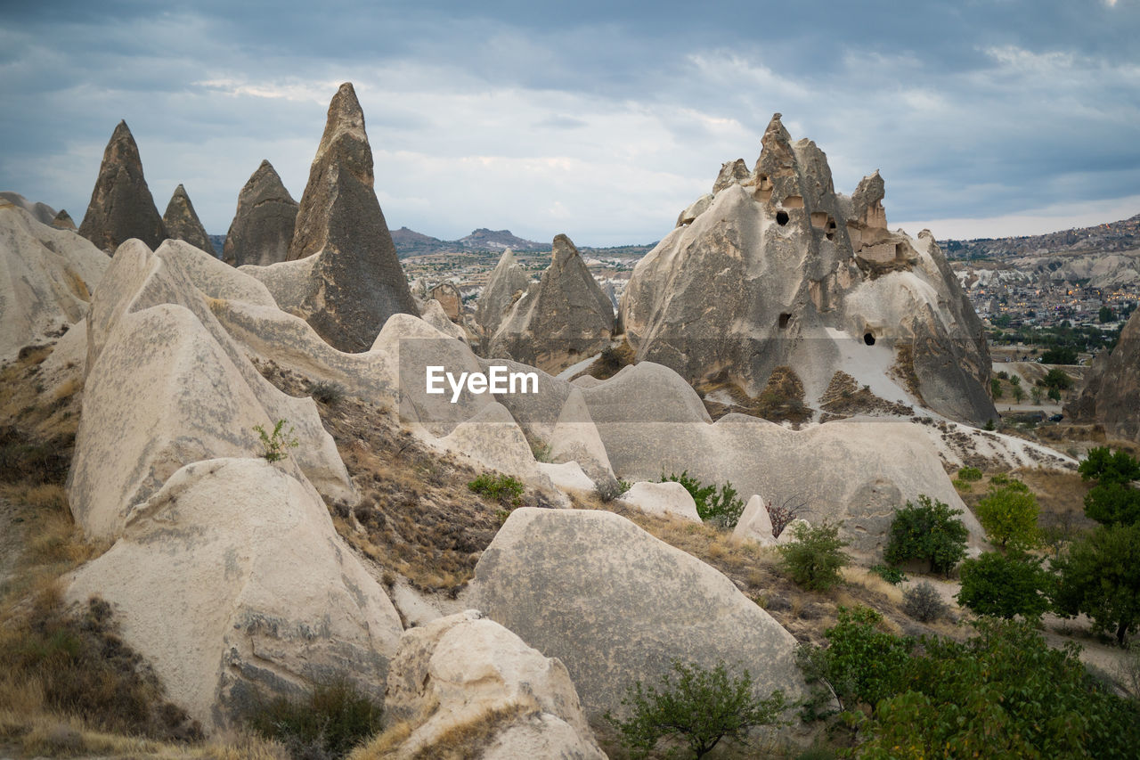 Beautiful mountain scenery of cappadocia
