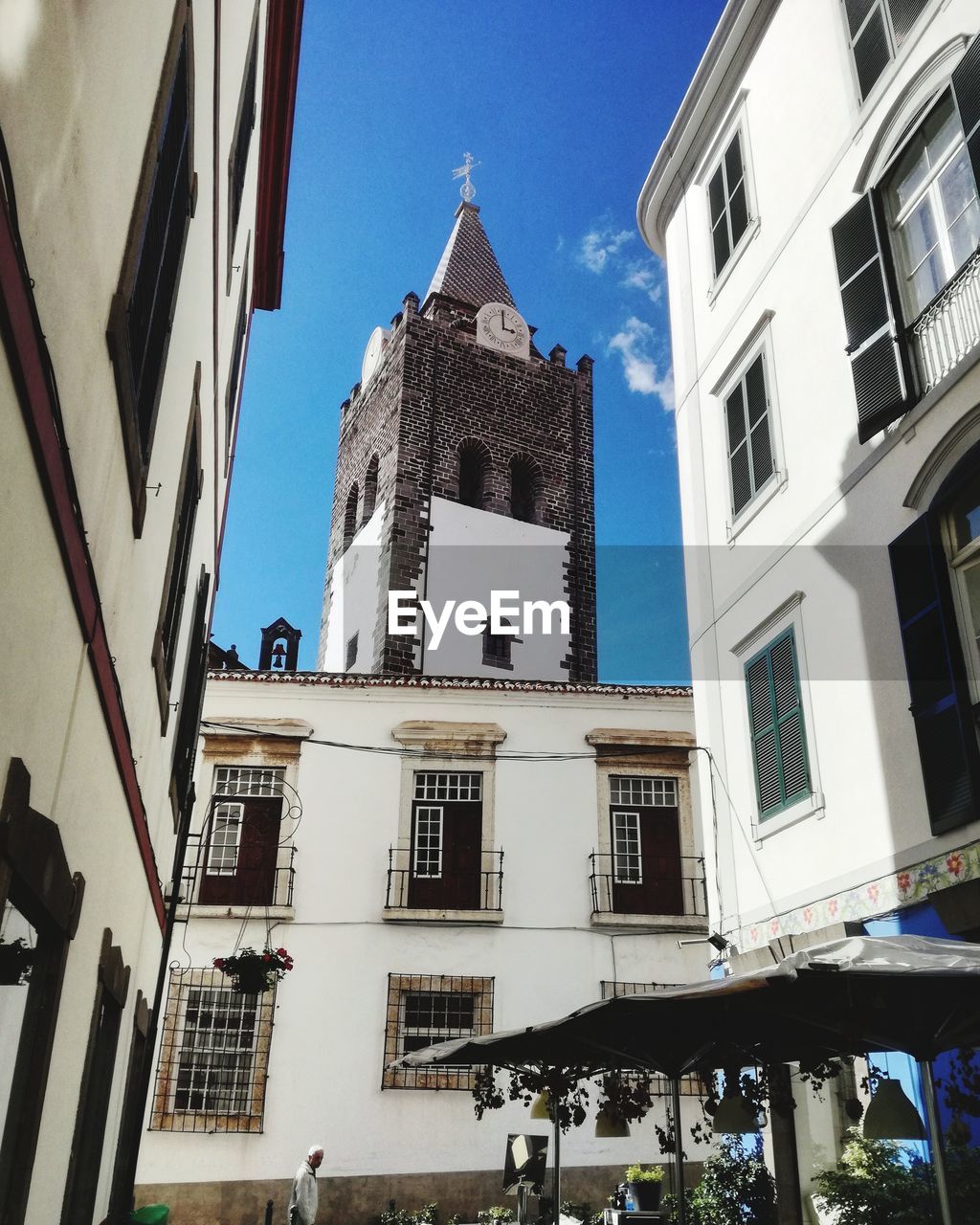 LOW ANGLE VIEW OF BUILDINGS