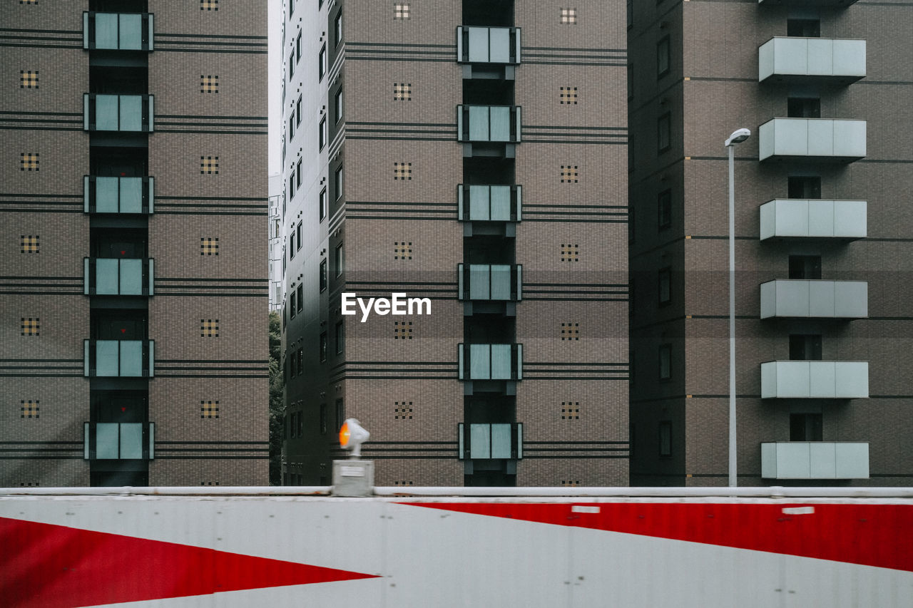 Apartments at tokyo very close to each other