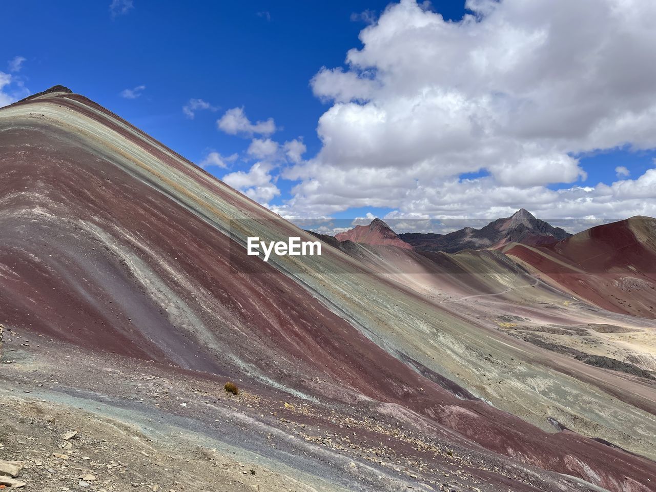 PANORAMIC VIEW OF ARID LANDSCAPE