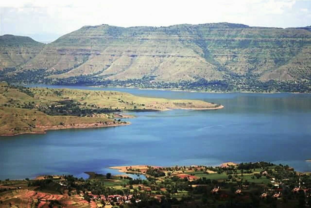 AERIAL VIEW OF LAKE