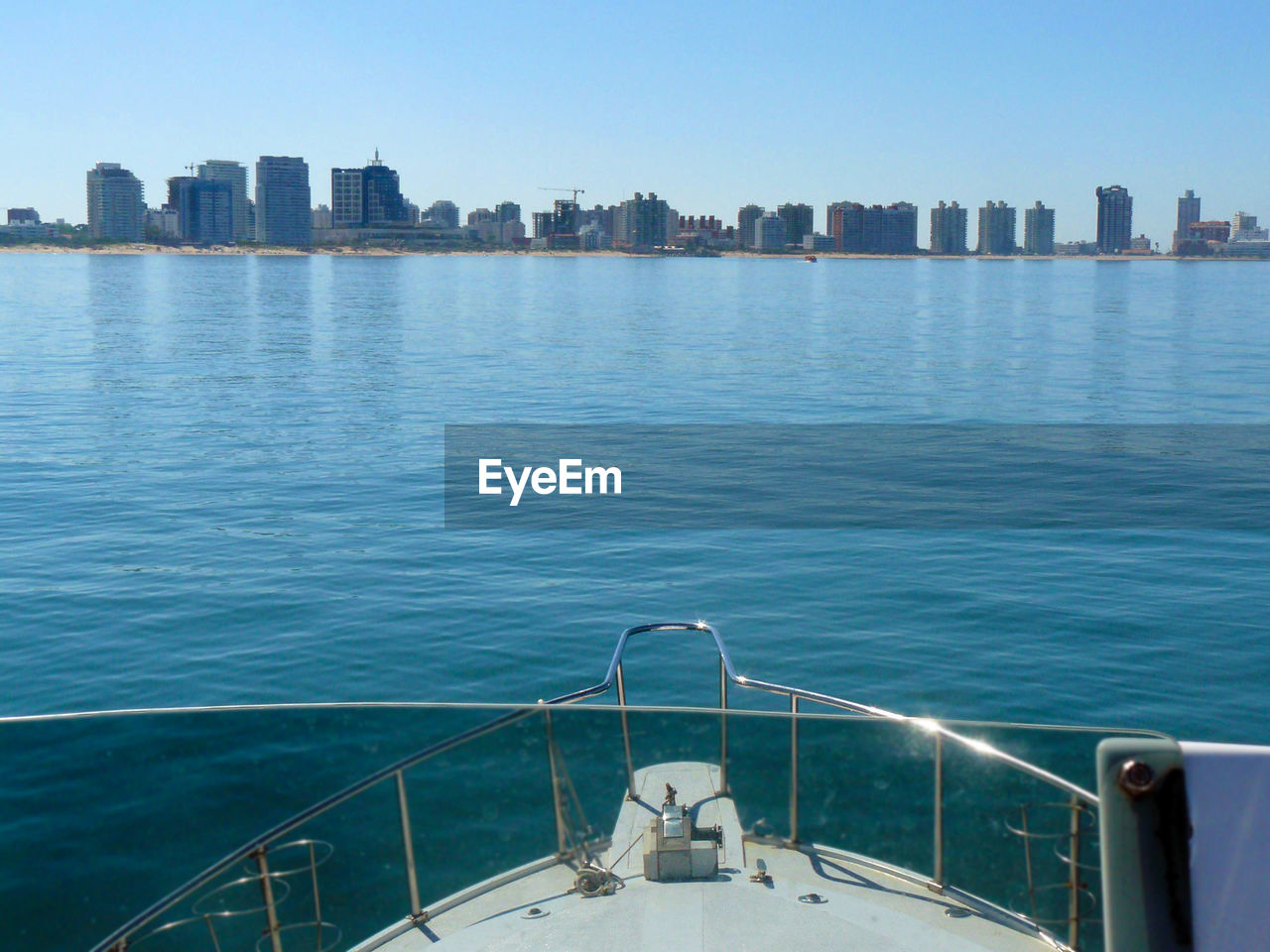 View of city at waterfront