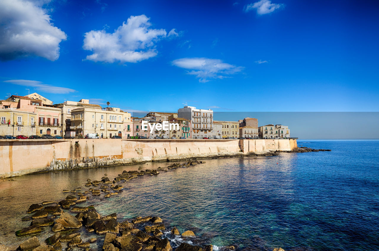 BUILDINGS AT WATERFRONT