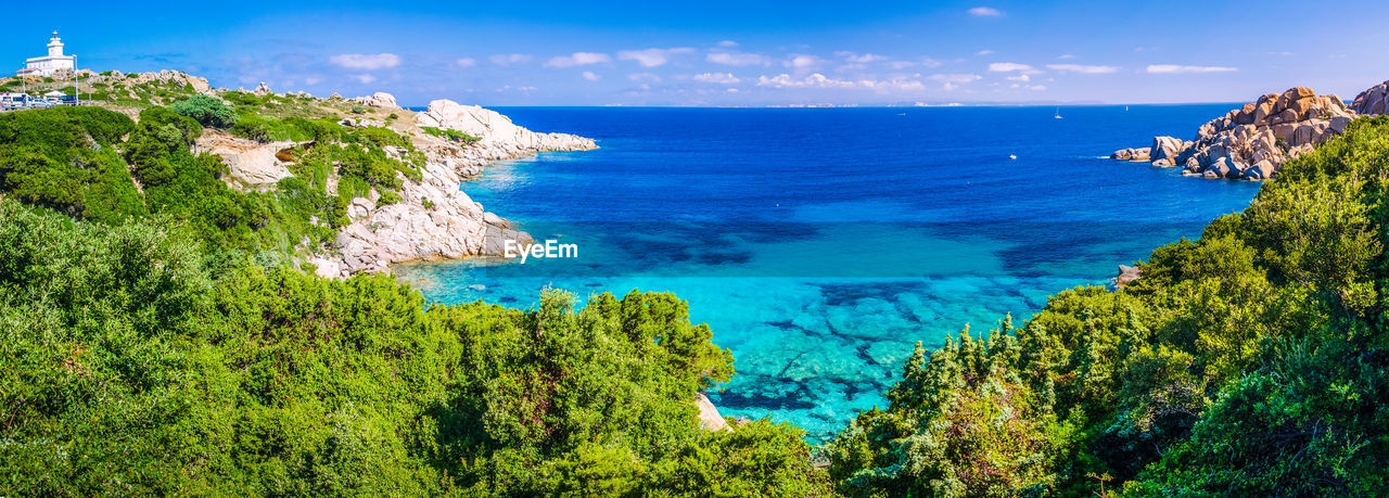 PANORAMIC VIEW OF SEA AGAINST SKY