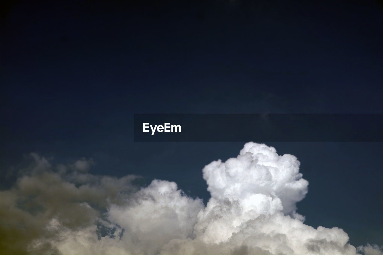 sky, cloud, nature, no people, beauty in nature, white, environment, outdoors, copy space, blue, scenics - nature, cloudscape, day