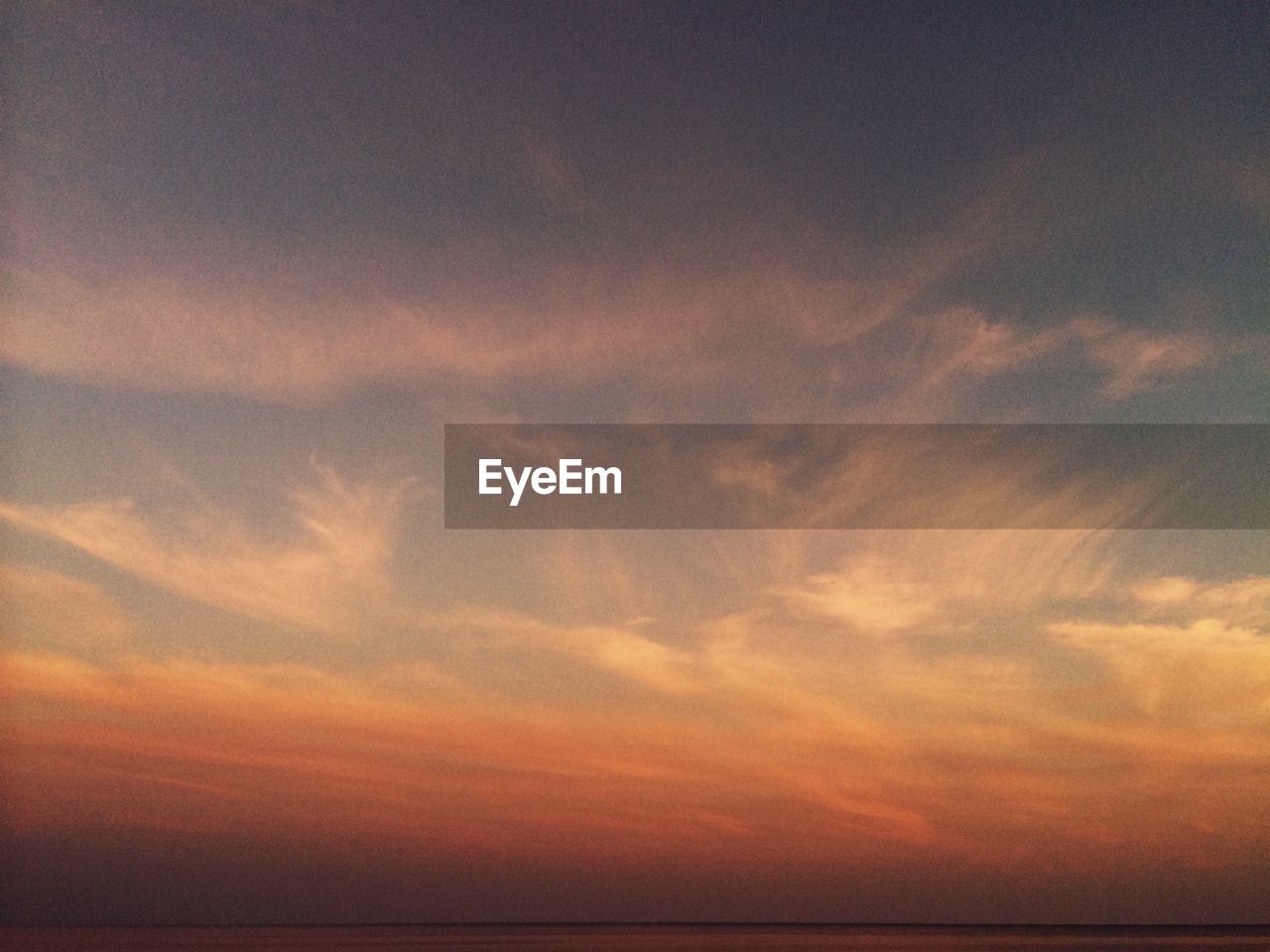 View of scenic sky and clouds