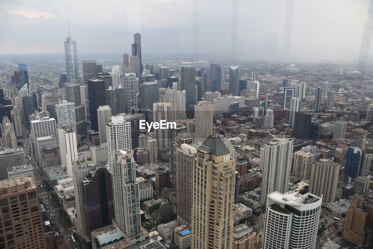 Aerial view of cityscape