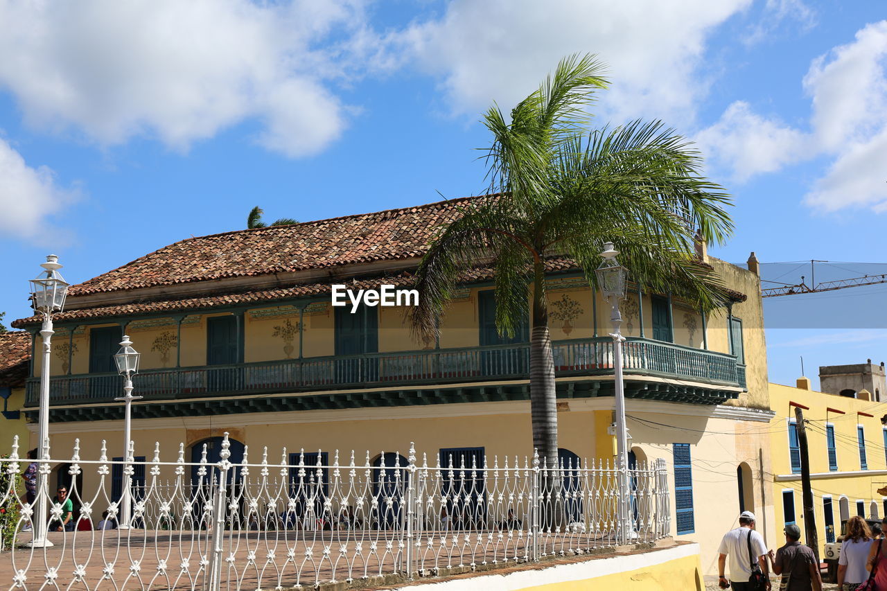 TRADITIONAL BUILDING AGAINST SKY