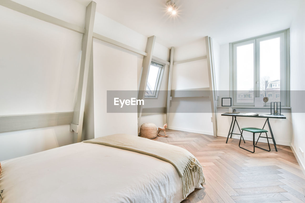 Interior of loft apartment