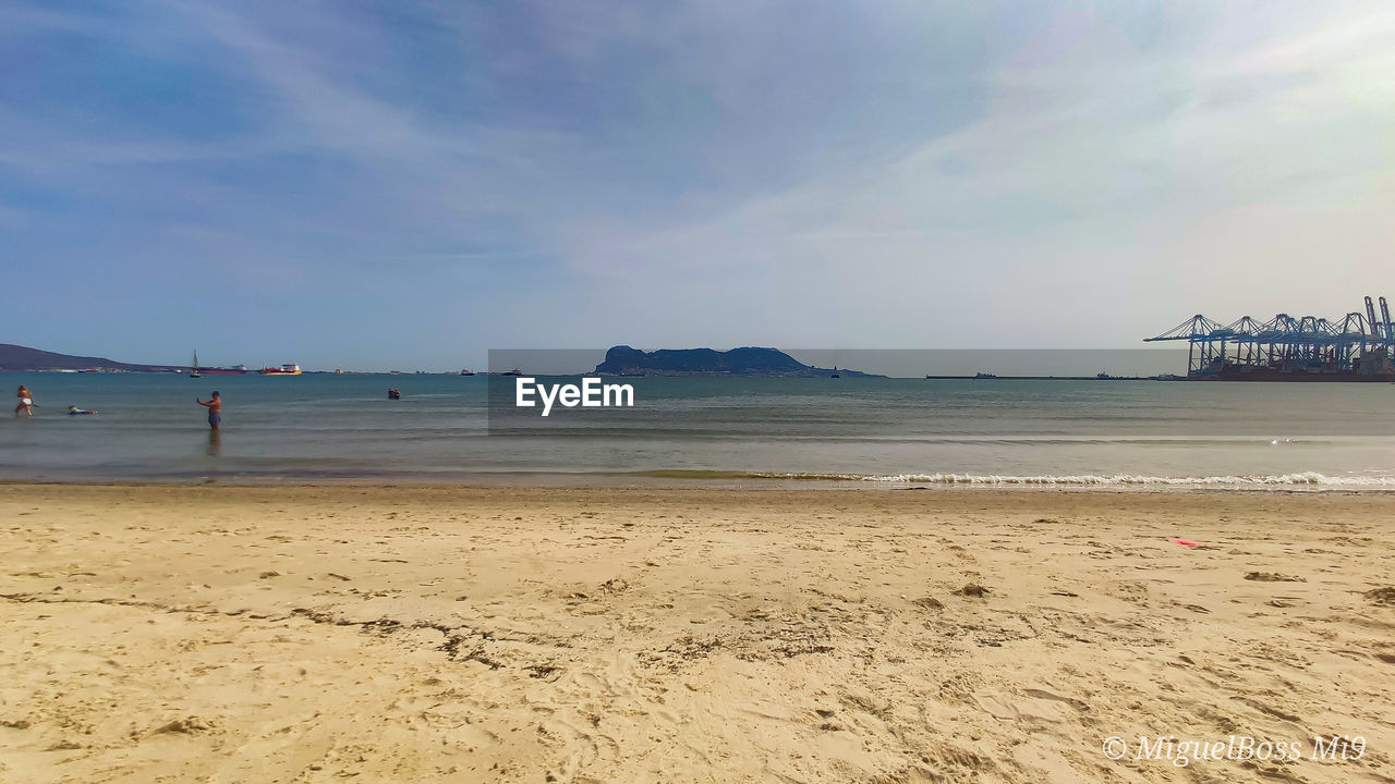 VIEW OF BEACH AGAINST SKY