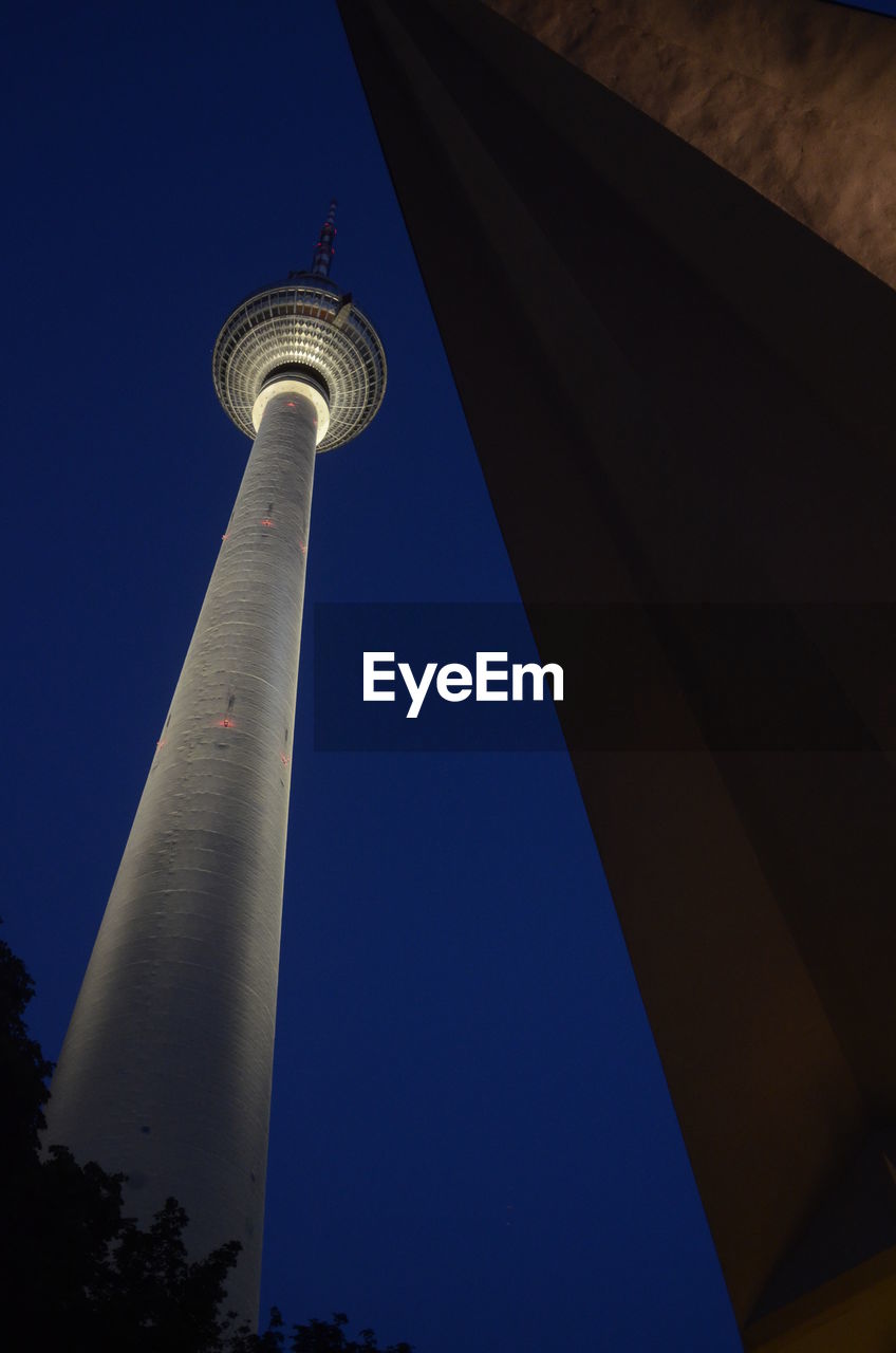 LOW ANGLE VIEW OF TOWER AGAINST SKY