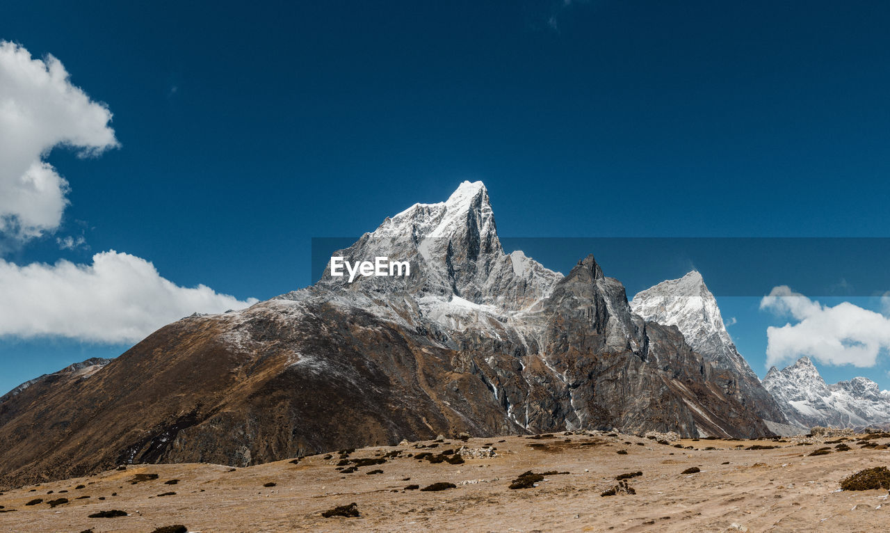 Scenic view of himalayas, nepal