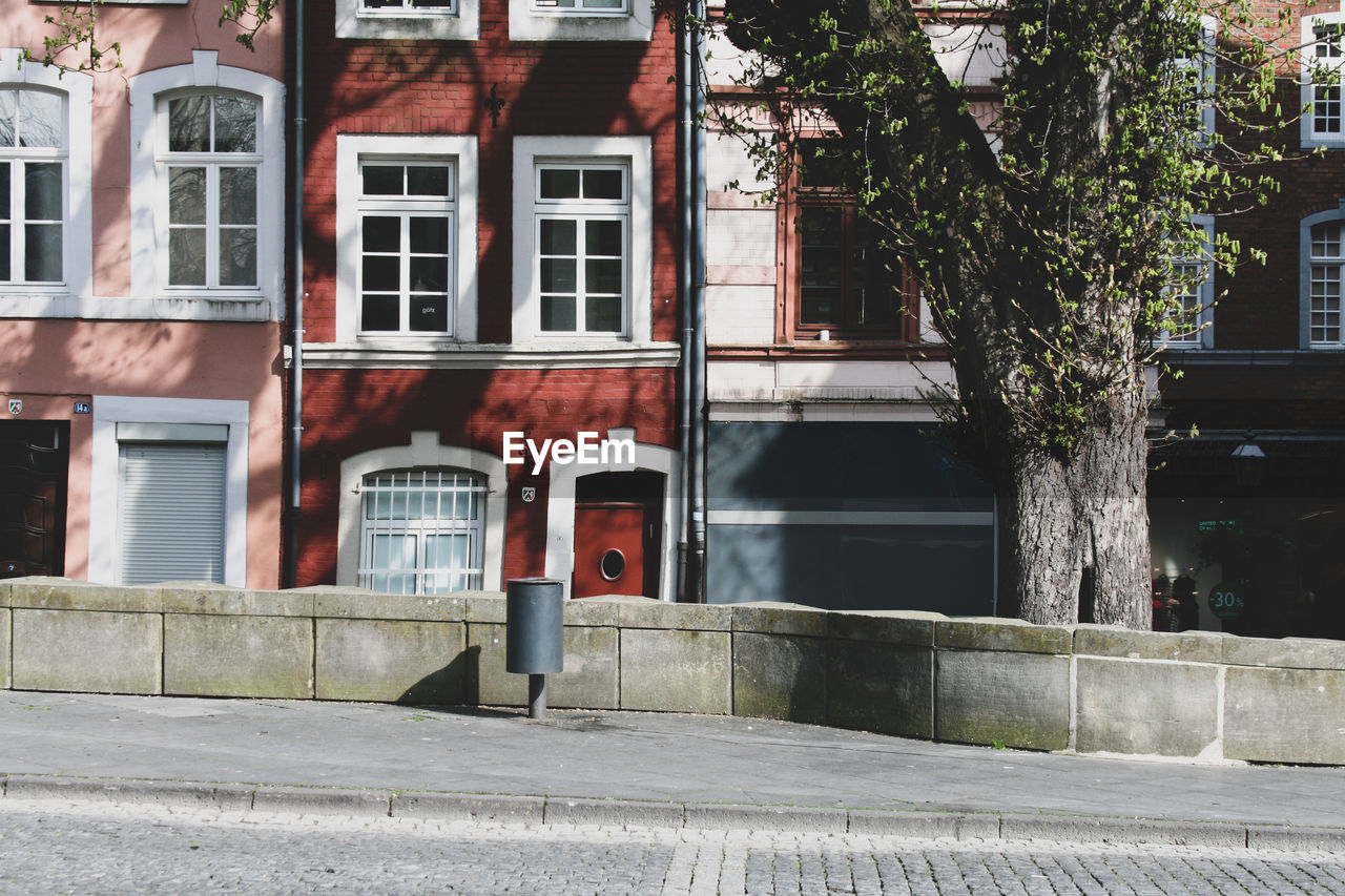 View of building by street