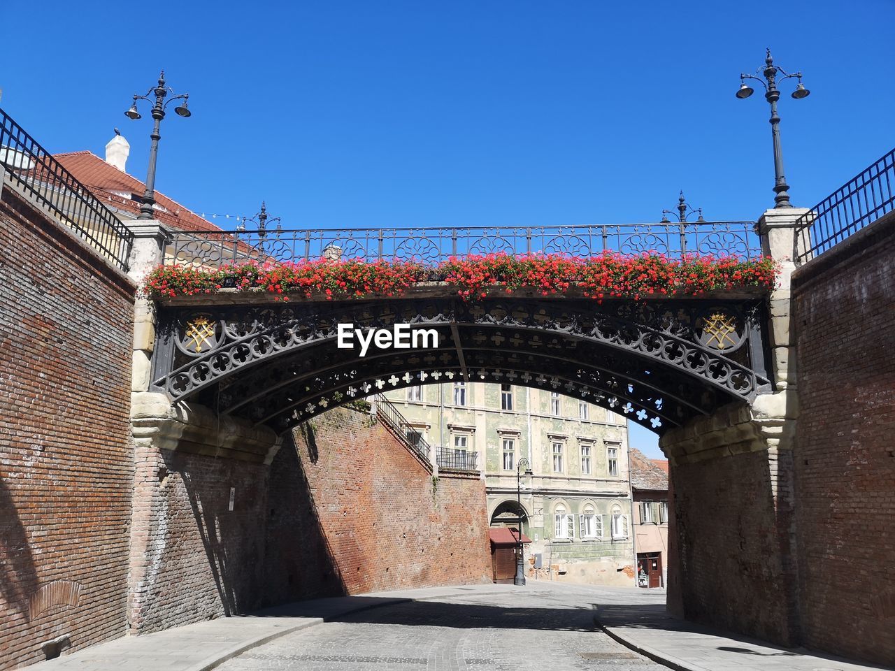 Bridge of lies in sibiu, romania