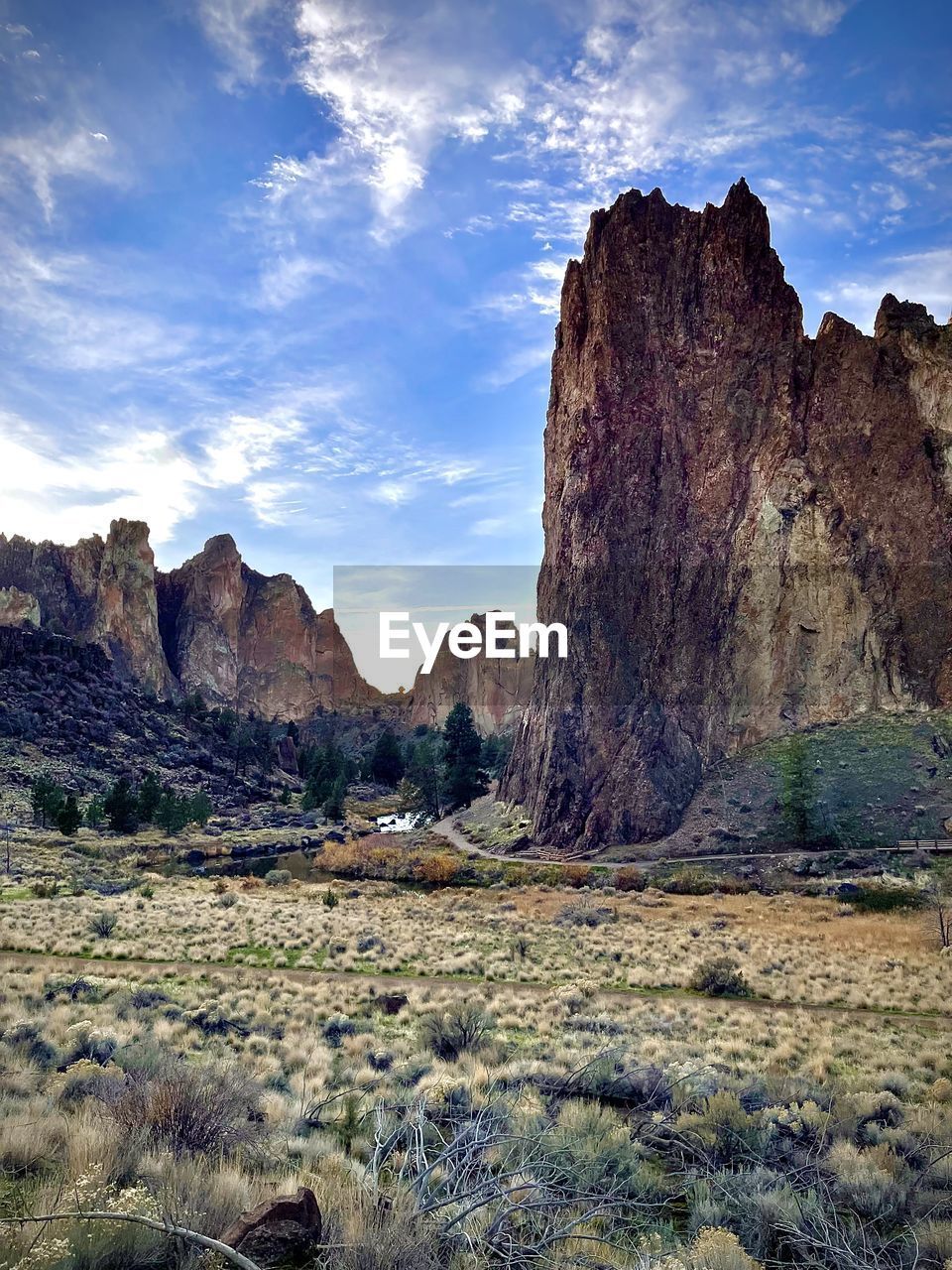 ROCK FORMATIONS ON LAND