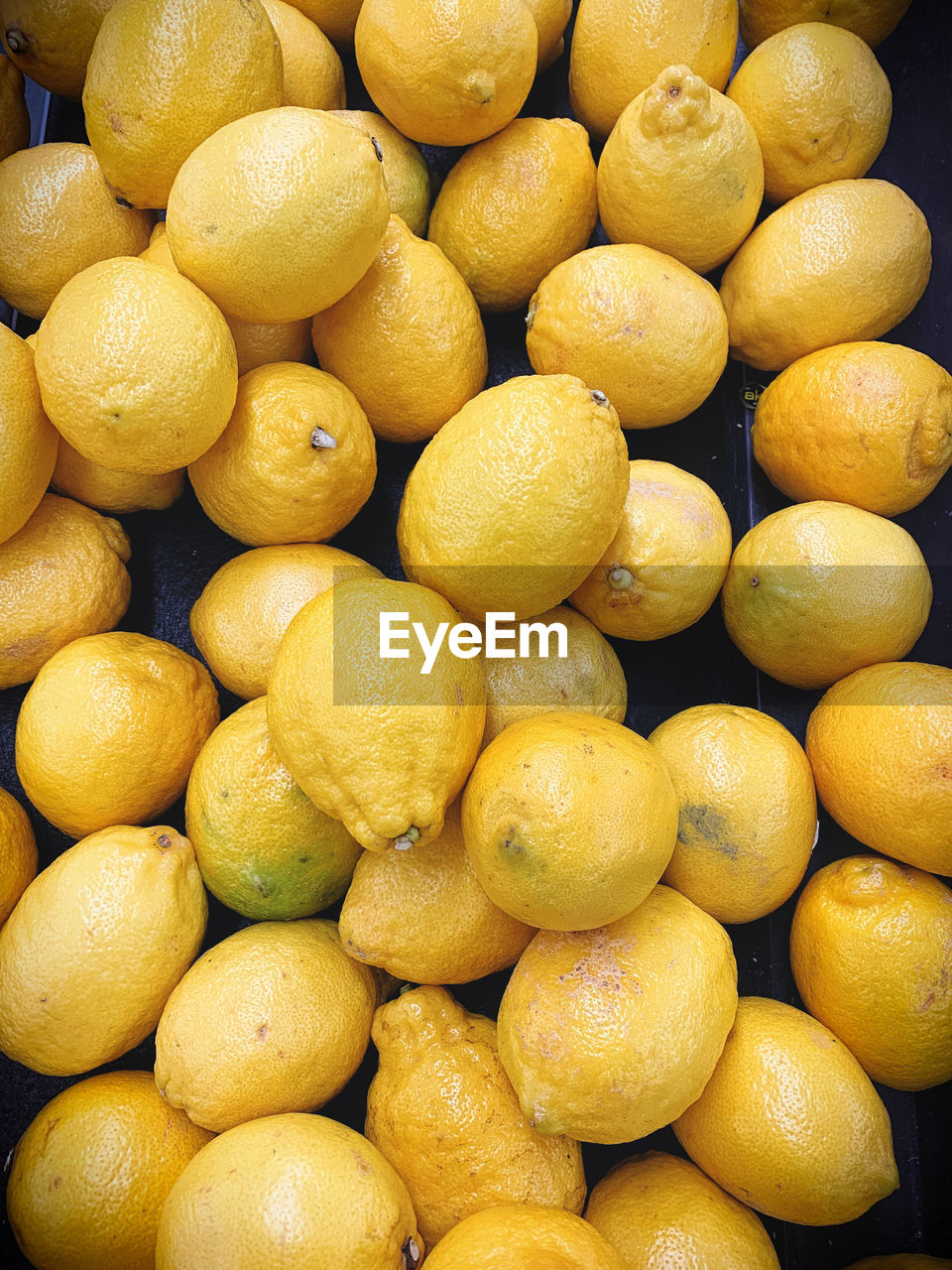 Full frame shot of lemons