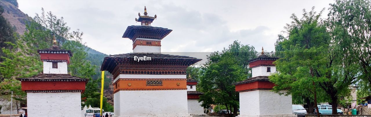 TRADITIONAL BUILDING AGAINST SKY