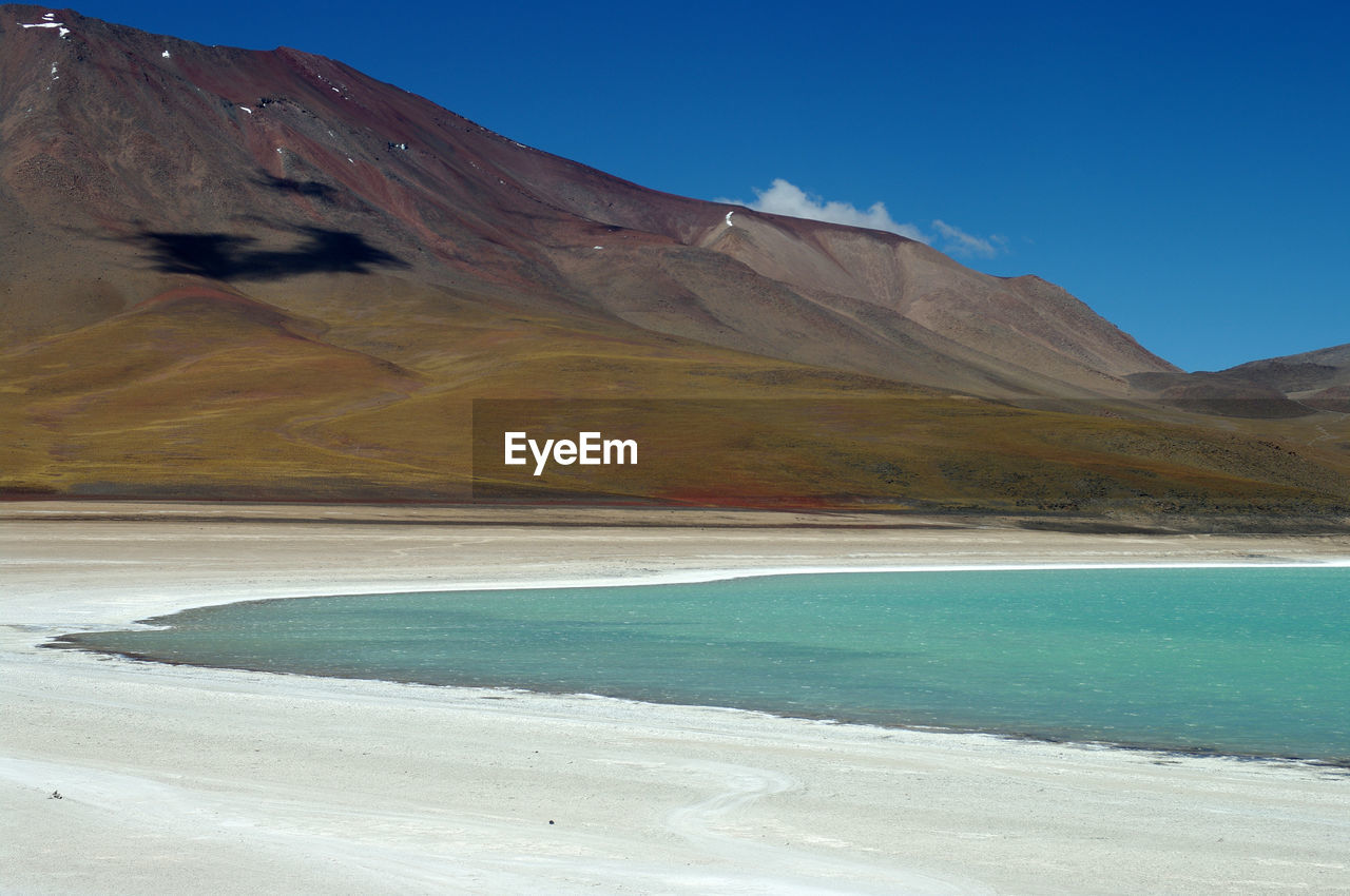 Scenic view of lake