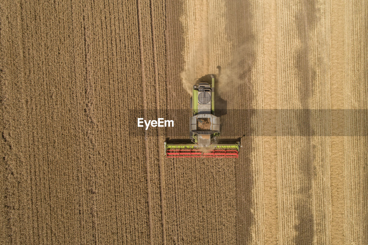 TRACTOR ON FIELD