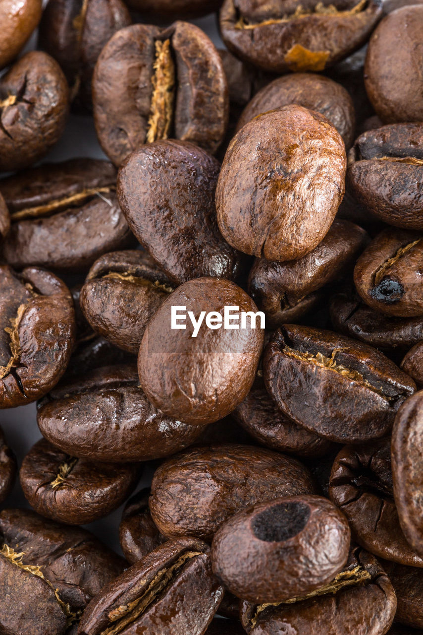 Full frame shot of coffee beans