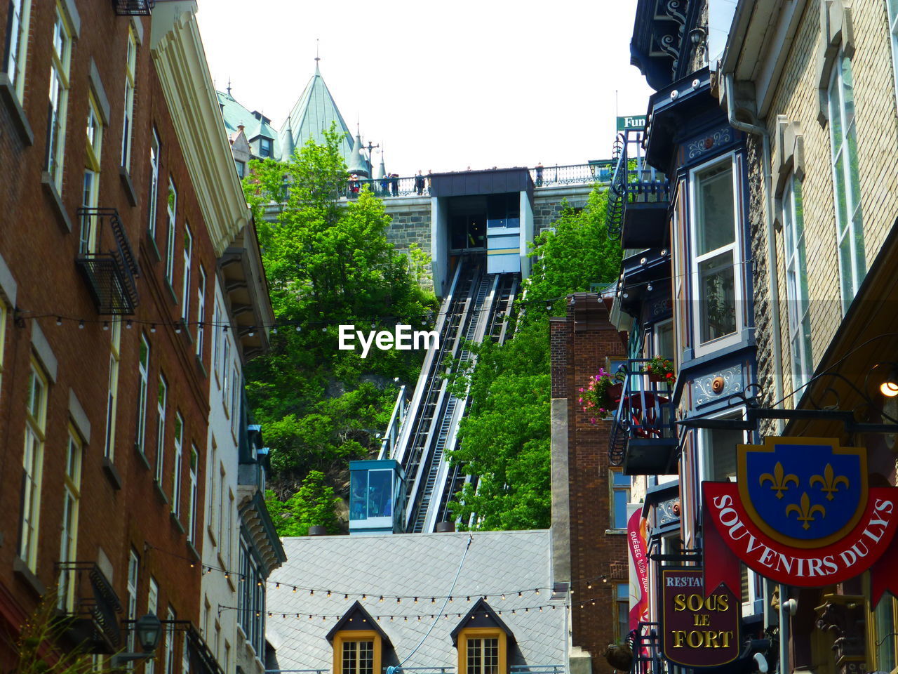 LOW ANGLE VIEW OF BUILDINGS IN CITY