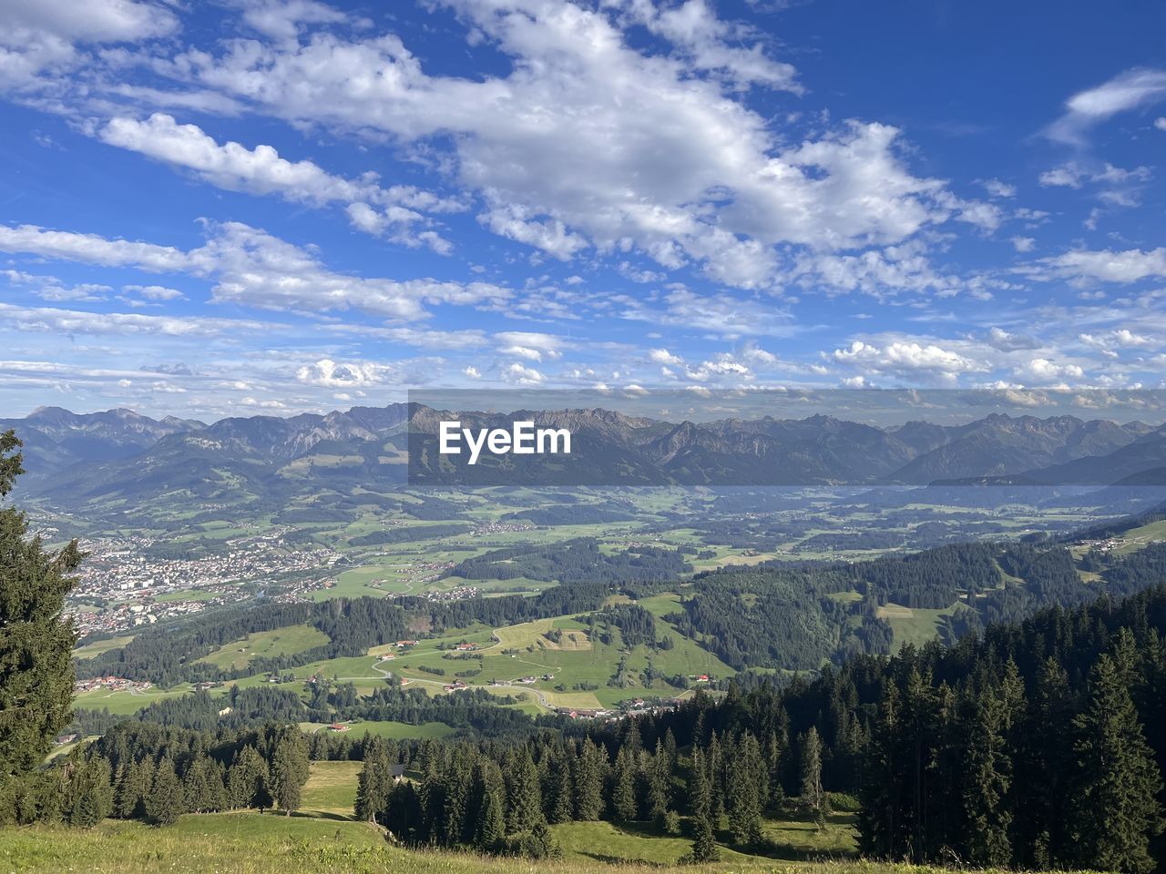 aerial view of landscape against sky
