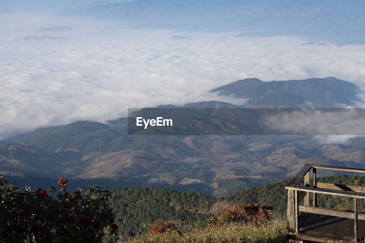 mountain, landscape, environment, mountain range, scenics - nature, nature, sky, beauty in nature, plant, wilderness, cloud, land, no people, ridge, tranquility, outdoors, architecture, valley, travel, morning, tranquil scene, day, travel destinations, rural area, rural scene, non-urban scene, tourism, flower