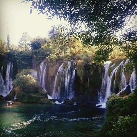 WATERFALL IN FOREST