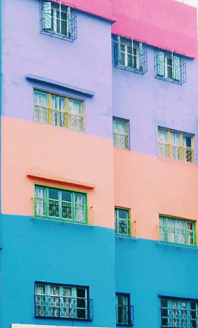 LOW ANGLE VIEW OF RESIDENTIAL BUILDINGS