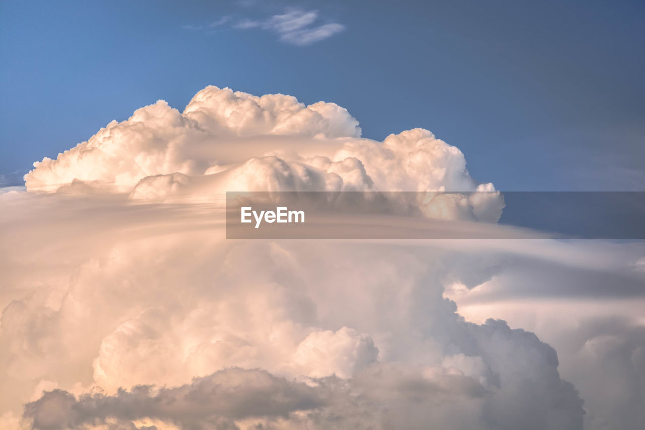 Low angle view of clouds in sky